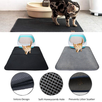 Double Layer Cat Litter Trapping Mat